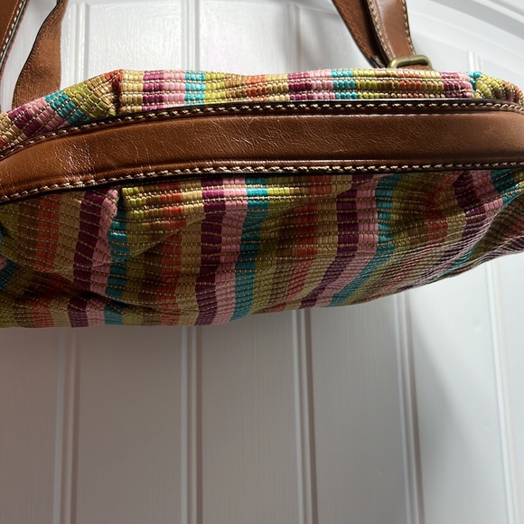 Fossil multicolored shoulder bag. - Picture 7 of 9